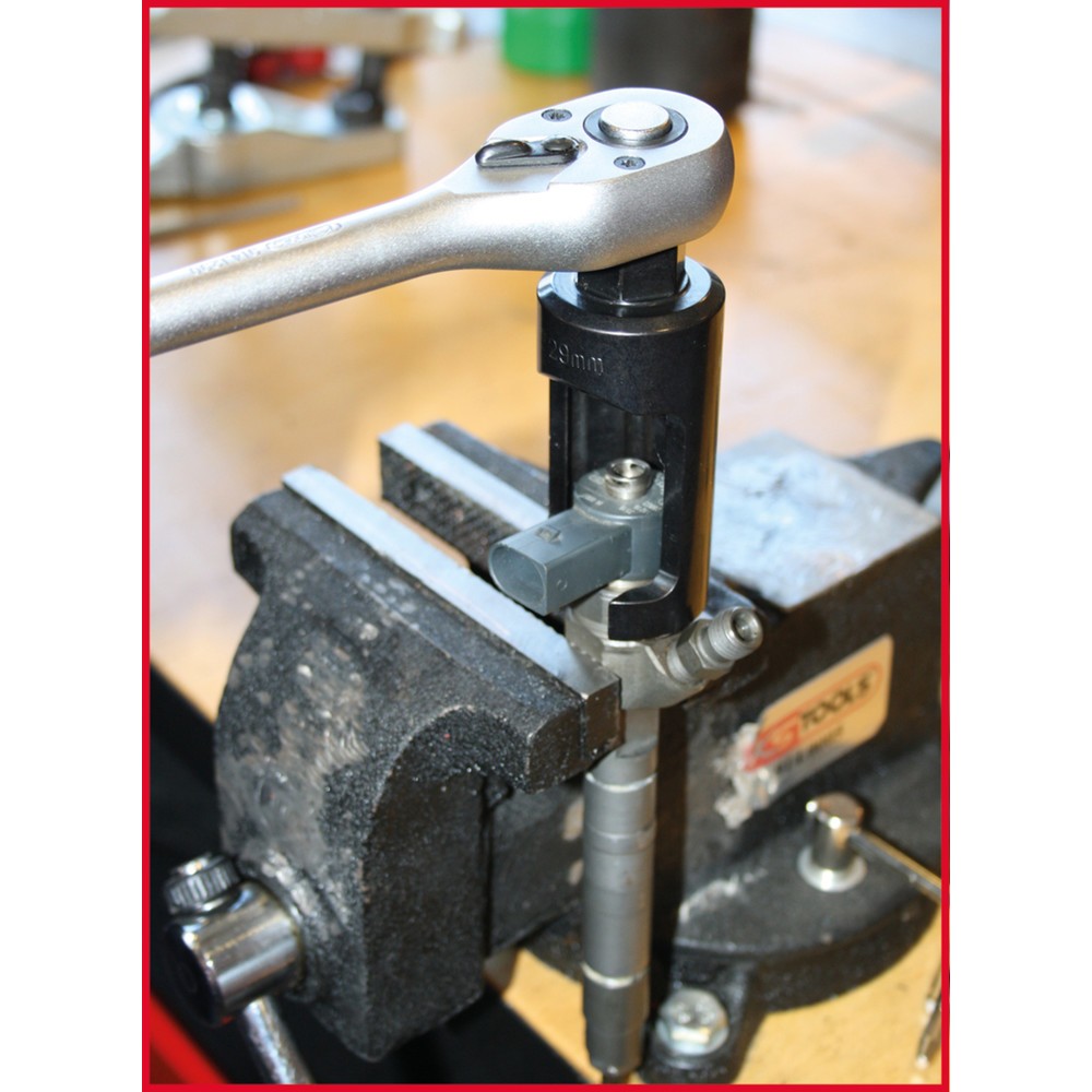 Produktabbildung Nr. 3: KS TOOLS 1/2" Injektor-Stecknuss, 30,0 mm, L=100mm