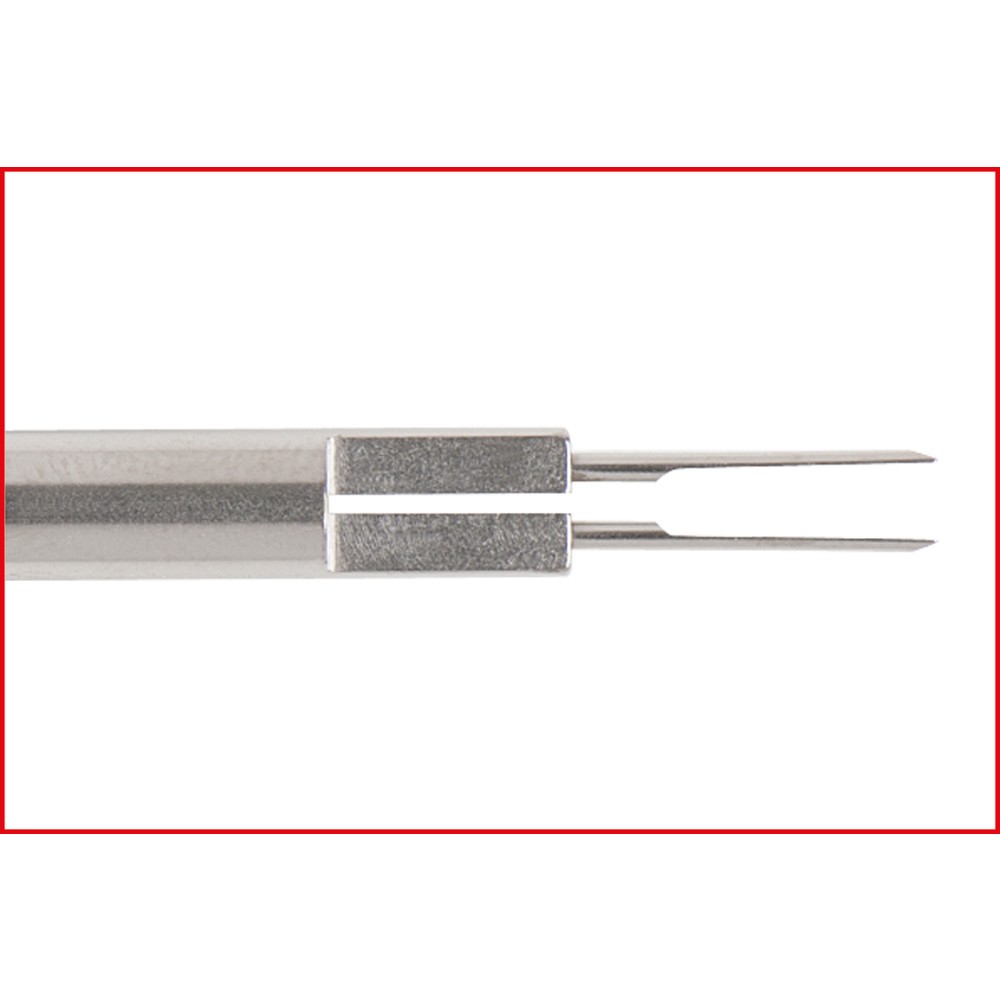 Produktabbildung Nr. 3: KS TOOLS Entriegelungswerkzeug für Flachsteckhülsen 1,5 mm (AMP Tyco MT II)