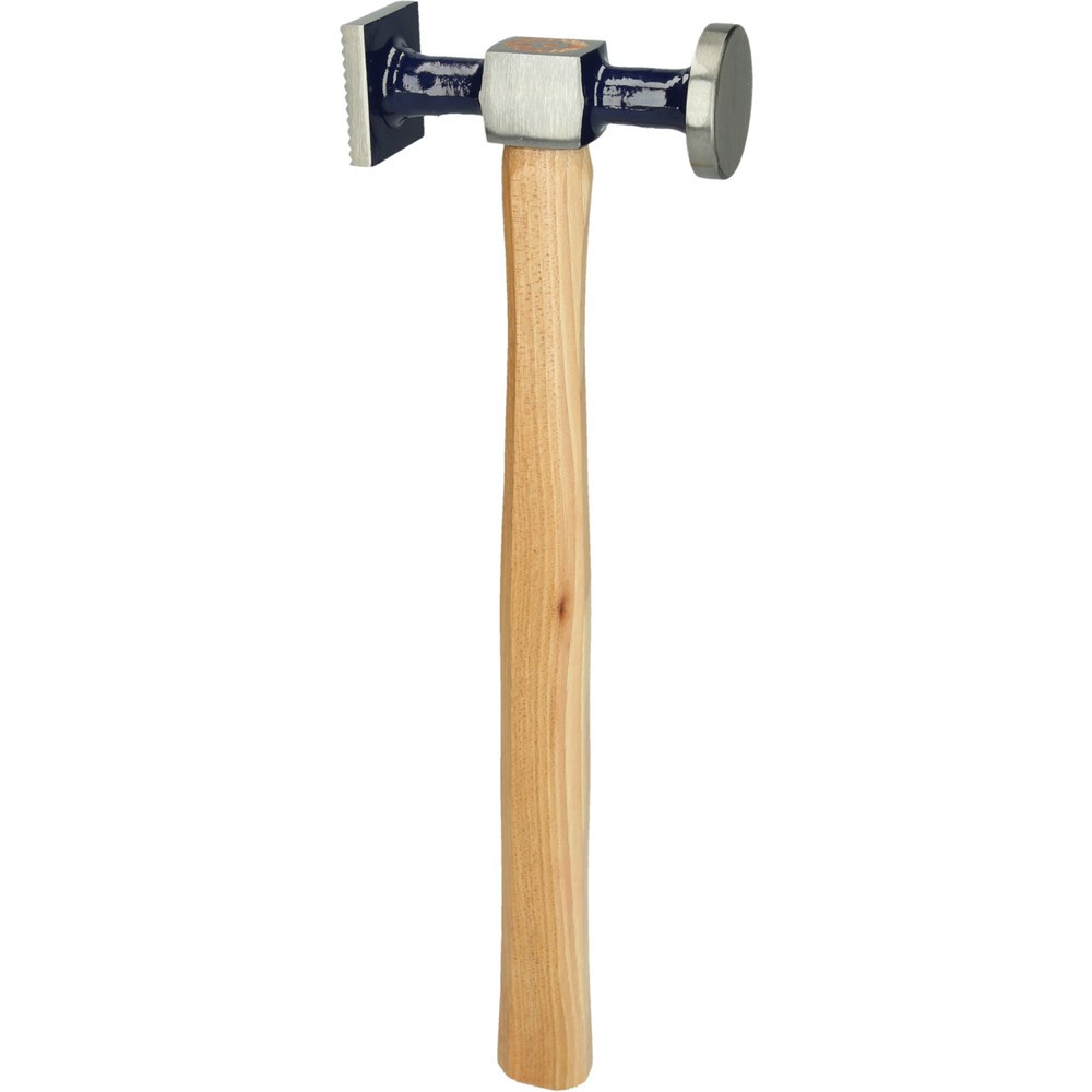 Produktabbildung: KS TOOLS Karosserie-Riffelhammer grob, rund/eckig, 325mm