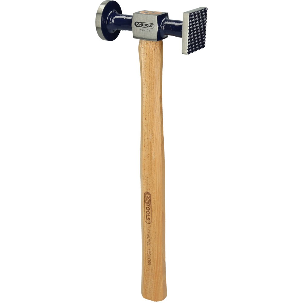 Produktabbildung Nr. 3: KS TOOLS Karosserie-Riffelhammer grob, rund/eckig, 325mm