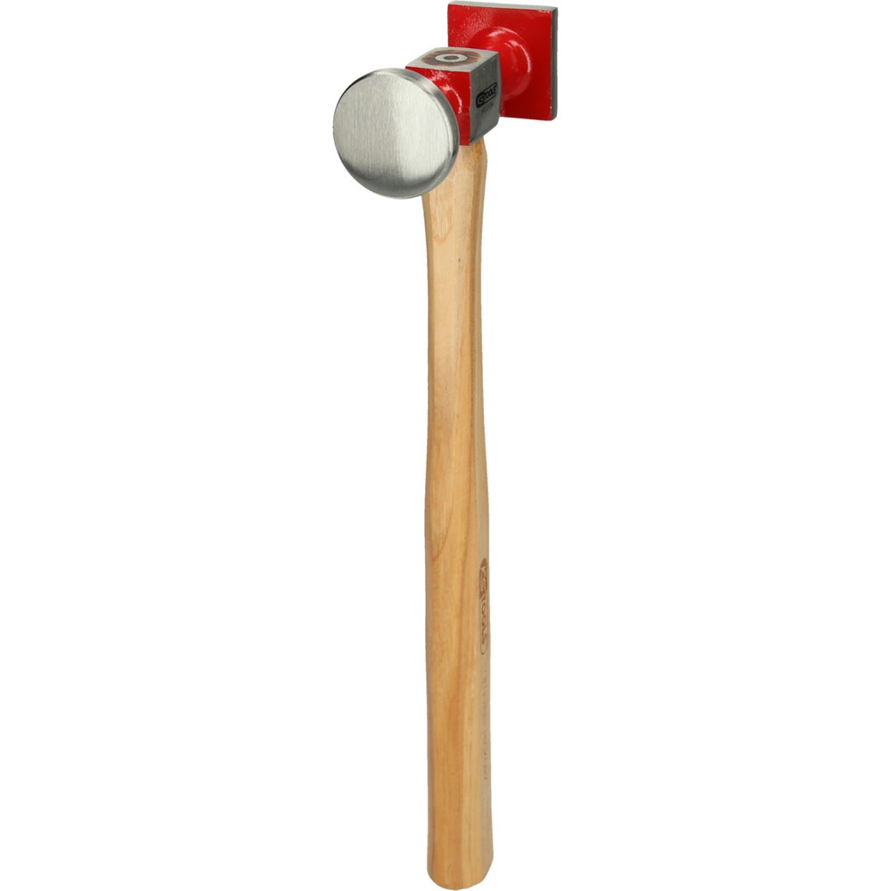 Produktabbildung Nr. 2: KS TOOLS Karosserie-Standard-Hammer, groß rund/eckig/gewölbt, 325mm