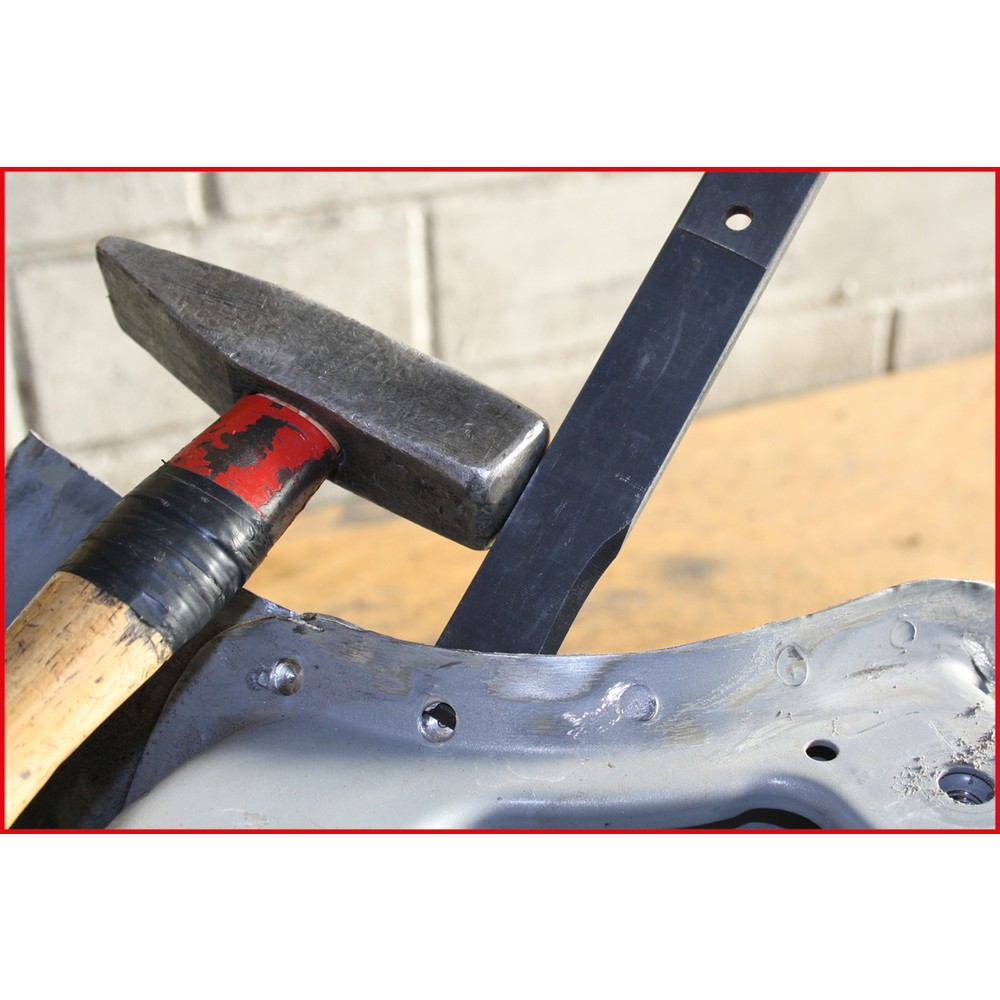 Produktabbildung Nr. 2: KS TOOLS Karosserie-Trennmeißel mit Handschutzgriff, 300mm