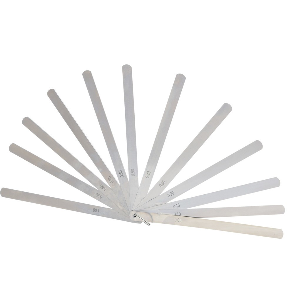 Produktabbildung Nr. 1: KS TOOLS Kolbenspiellehre, 13 Blatt, 0,05-1mm, 200mm lang