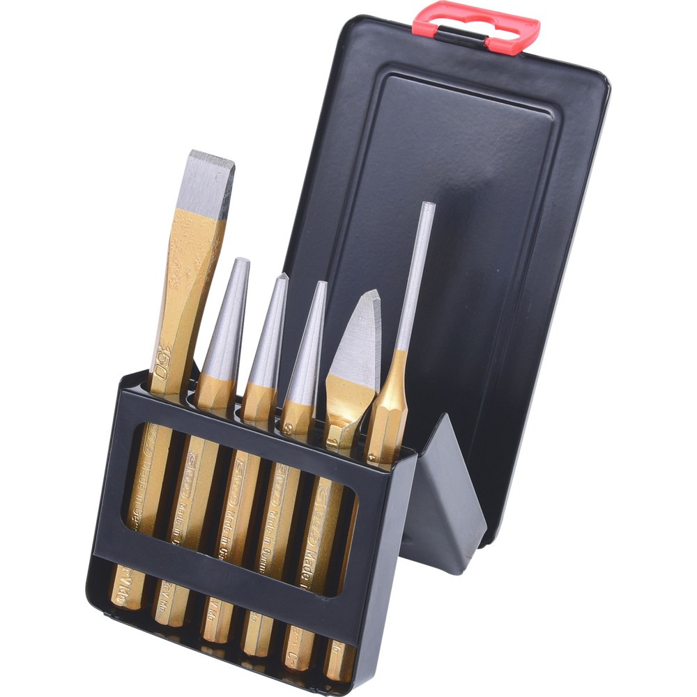 Produktabbildung Nr. 1: KS TOOLS Kombi-Werkzeugsatz, 6-tlg in Blechklappkassette