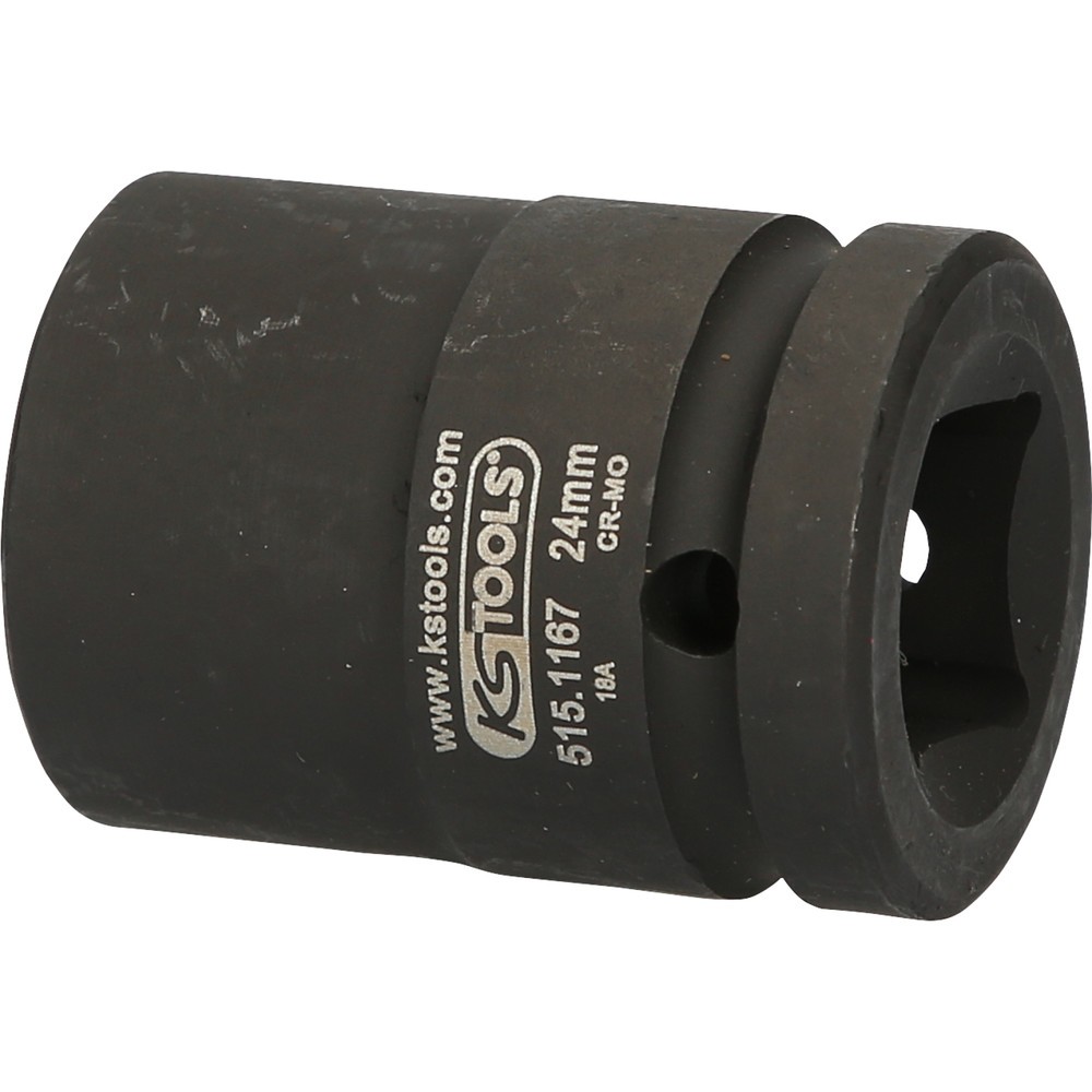 Produktabbildung Nr. 2: KS TOOLS 3/4" Kraft-Stecknuss-Adapter, 24mm