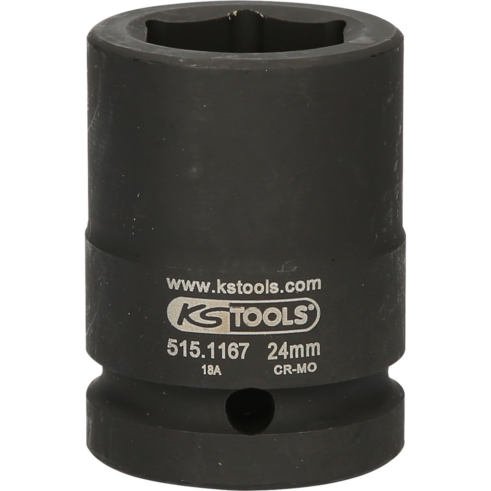 Produktabbildung Nr. 5: KS TOOLS 3/4" Kraft-Stecknuss-Adapter, 24mm