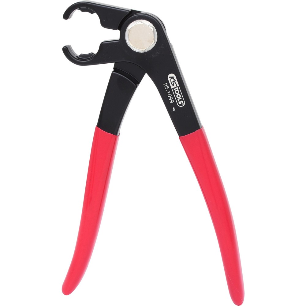 Produktabbildung Nr. 1: KS TOOLS Kraftstoffleitungszange, abgewinkelt, 220mm