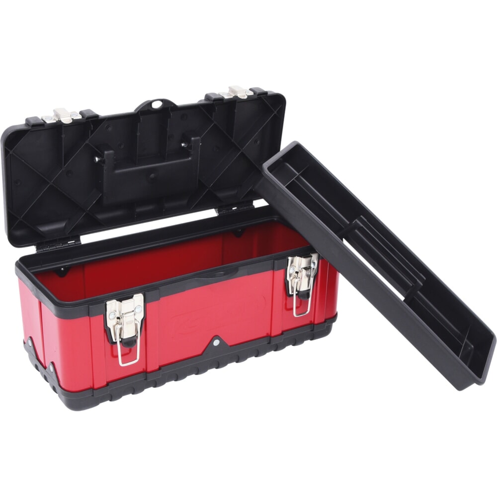 Produktabbildung: KS TOOLS Kunststoff-Stahlblech-Werkzeugkiste, 395x180x170mm
