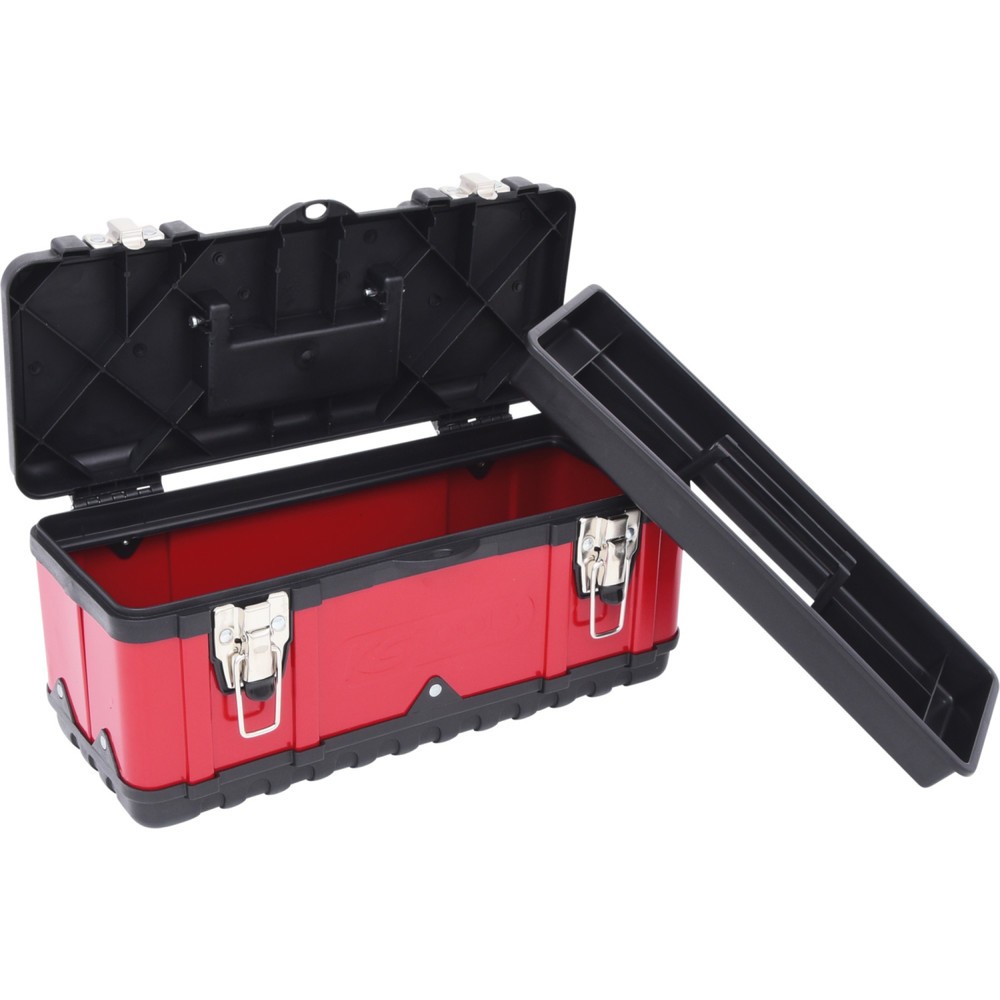 Produktabbildung: KS TOOLS Kunststoff-Stahlblech-Werkzeugkiste, 395x180x170mm