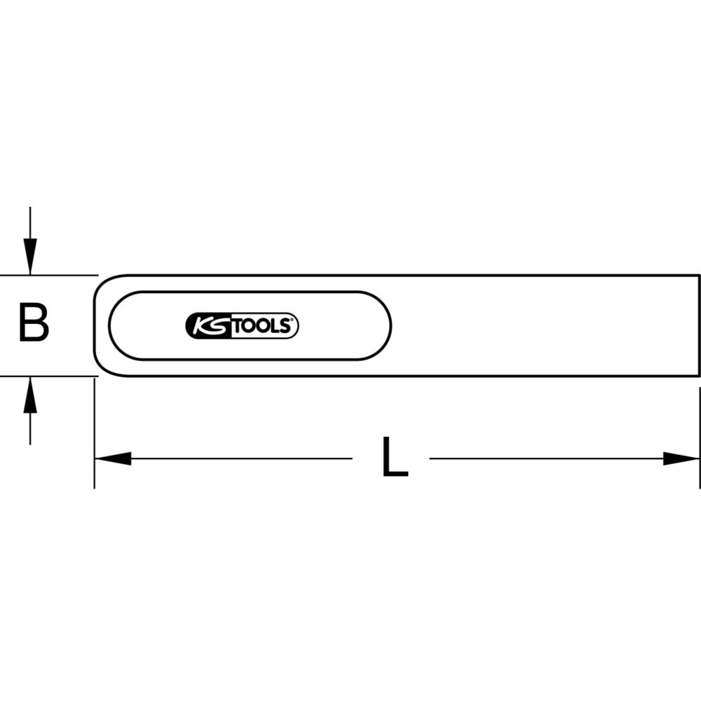Produktabbildung Nr. 3: KS TOOLS Kunststoffkeil, 170mm
