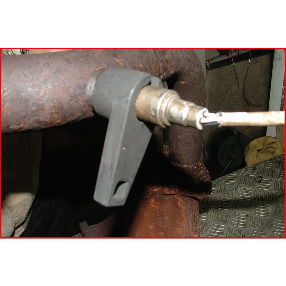 Produktabbildung: KS TOOLS 3/8'' Lambdasonden Stecknuss, extra flach, 22mm