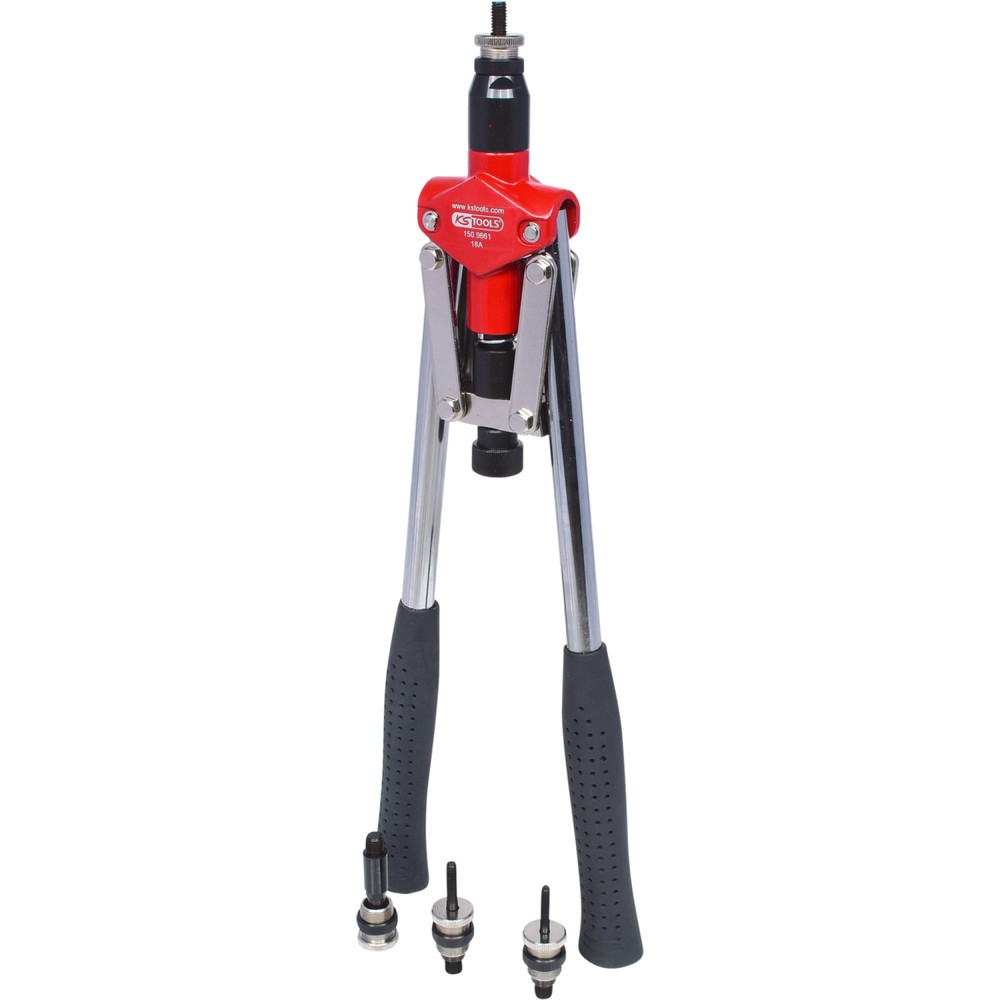 KS TOOLS Langarm-Handnietzangen-Satz für Gewindehülsen, 10-tlg Produktabbildung: KS TOOLS Langarm-Handnietzangen-Satz für Gewindehülsen, 10-tlg