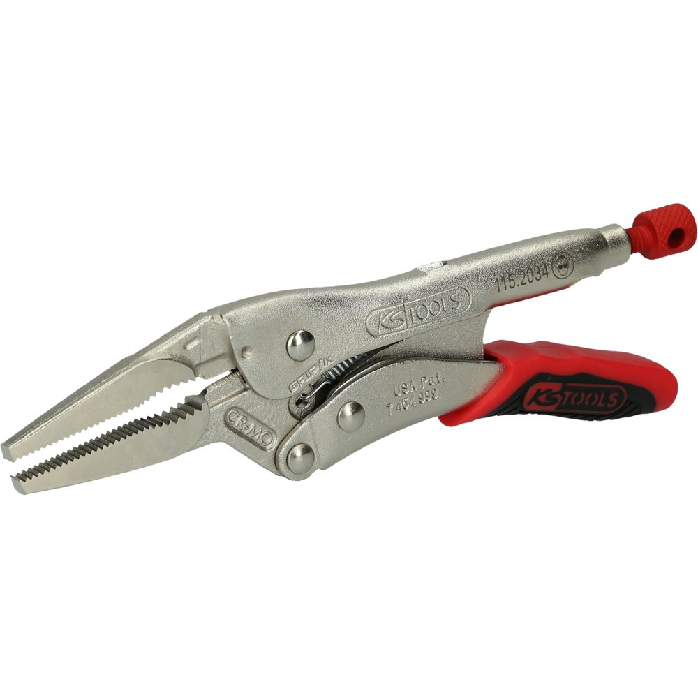 Produktabbildung Nr. 1: KS TOOLS Langbacken-Gripzange mit Easy-Release,45mm,L=170mm