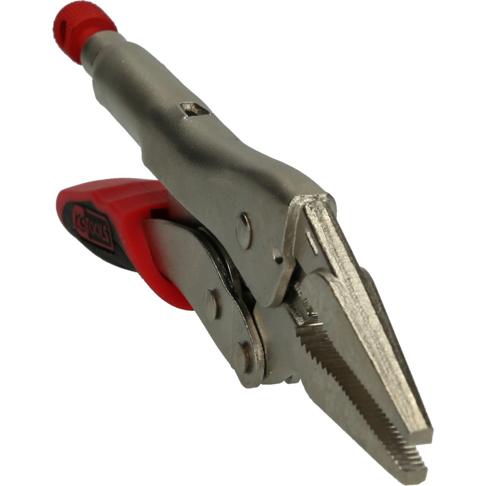 Produktabbildung Nr. 6: KS TOOLS Langbacken-Gripzange mit Easy-Release,60mm,L=205mm