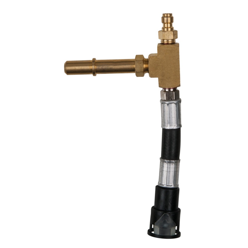 Produktabbildung: KS TOOLS Manometer-Anschlussschlauch mit 1/4" Schlauchanschluss inkl.Druckablassventil transparenten Schlauch