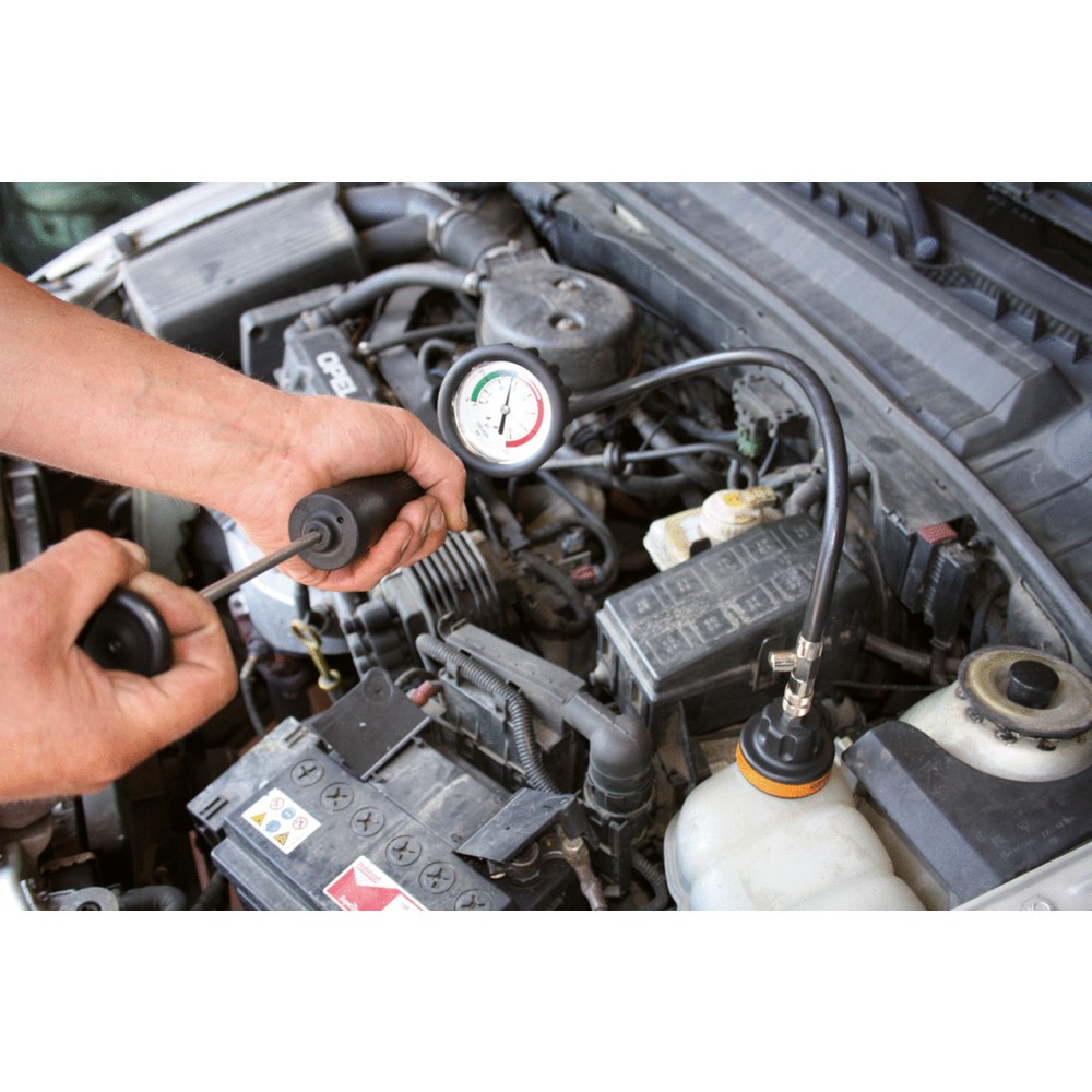 Produktabbildung Nr. 3: KS TOOLS MASTER Kühlsystem-Diagnose-Service-Satz, 25-tlg