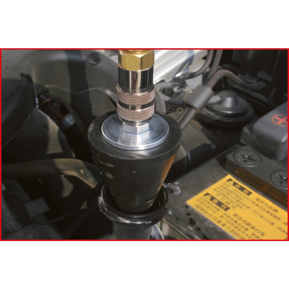 Produktabbildung Nr. 10: KS TOOLS MASTER Kühlsystem-Diagnose-Service-Satz, 25-tlg