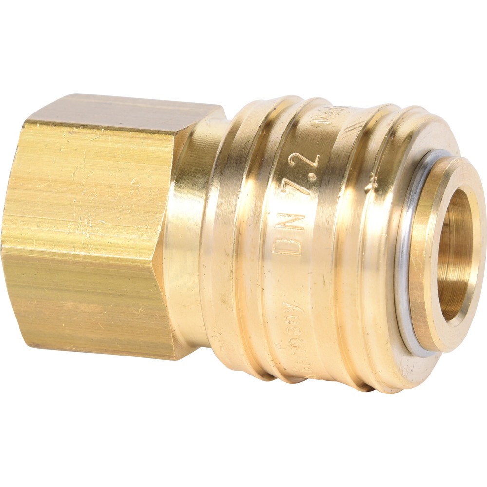 Produktabbildung Nr. 2: KS TOOLS Messing-Kupplung mit Innengewinde, G1/4"IG