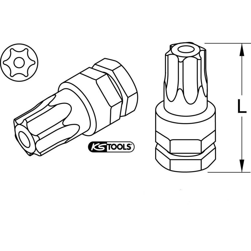 Produktabbildung Nr. 2: KS TOOLS Micro Bit, TB10