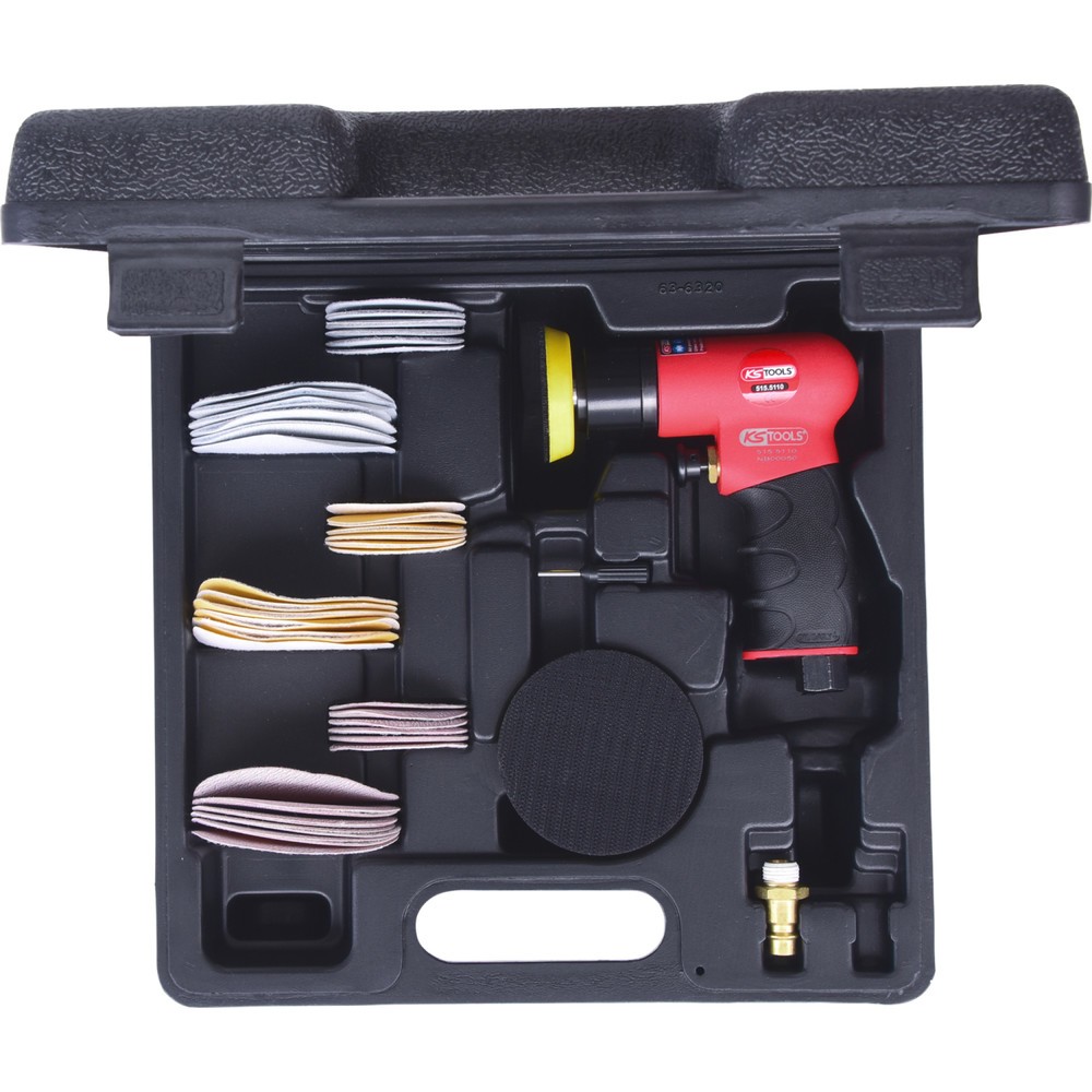 Produktabbildung Nr. 5: KS TOOLS Mini-Druckluft-Exzenterschleifer-Satz, 63-tlg