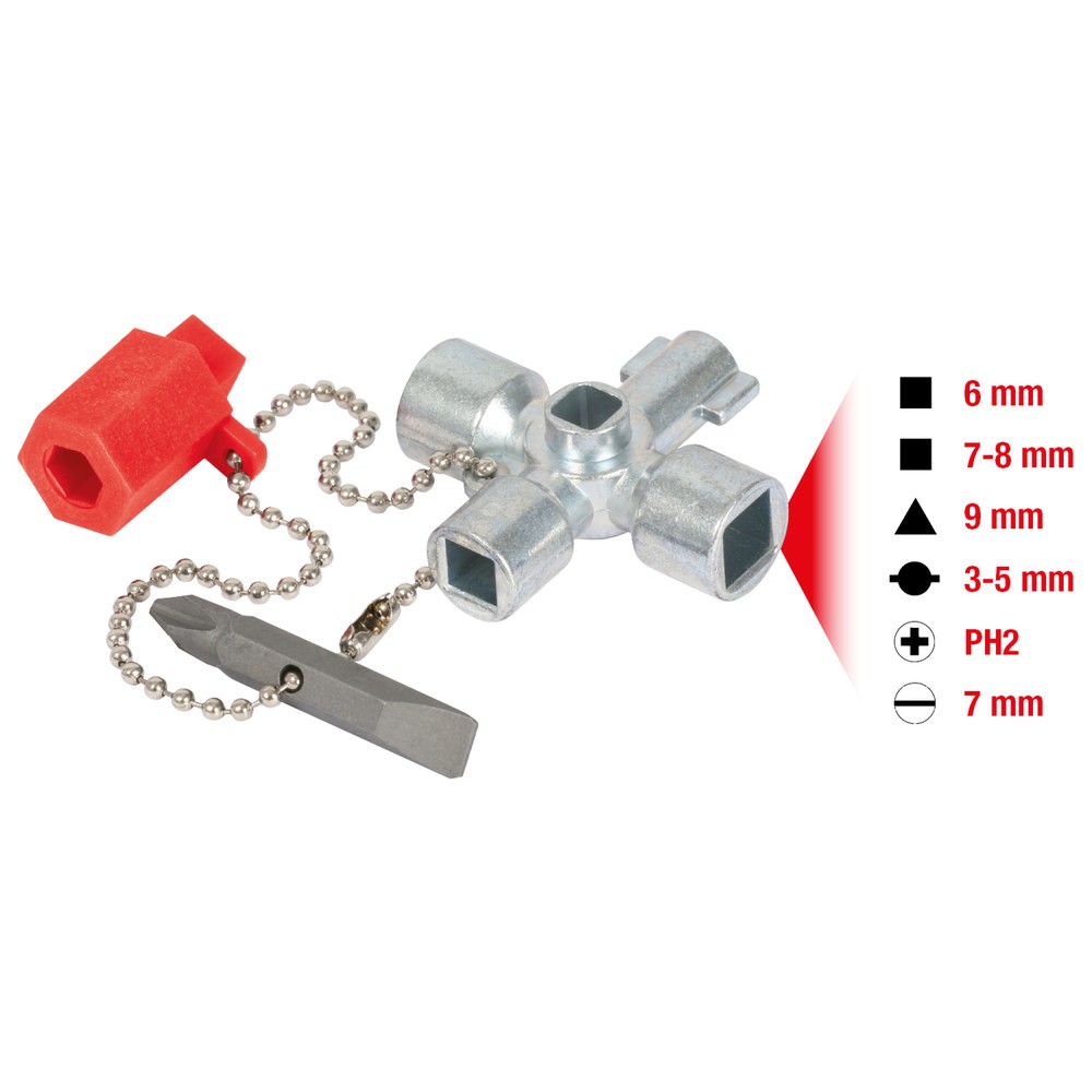 Produktabbildung Nr. 2: KS TOOLS Mini-Schaltschrankschlüssel, 42mm