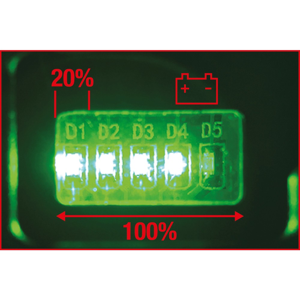 Produktabbildung Nr. 6: KS TOOLS Mobile Werkstatt-Handlampe, knickbar, 3 Watt COB LED