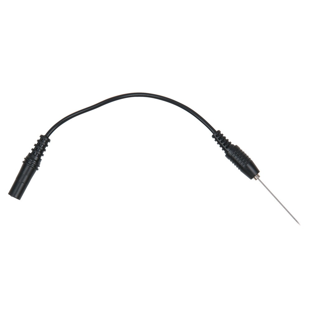 Produktabbildung Nr. 1: KS TOOLS 4,0 mm Eingangsbuchse auf nadelförmige Prüfspitze, schwarz