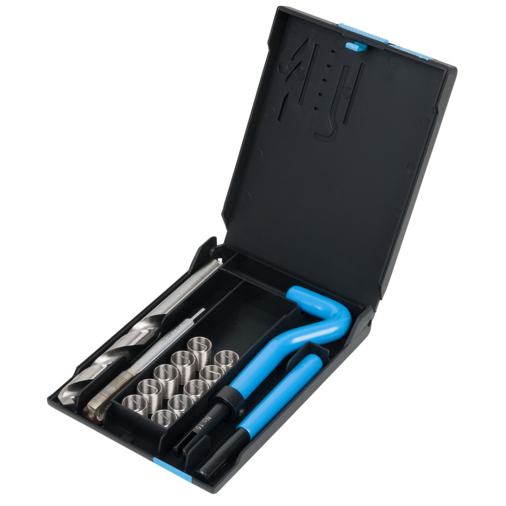 Produktabbildung Nr. 2: KS TOOLS Nirostahl Gewinde-Reparatur-Satz M12x1x17mm, 14-tlg