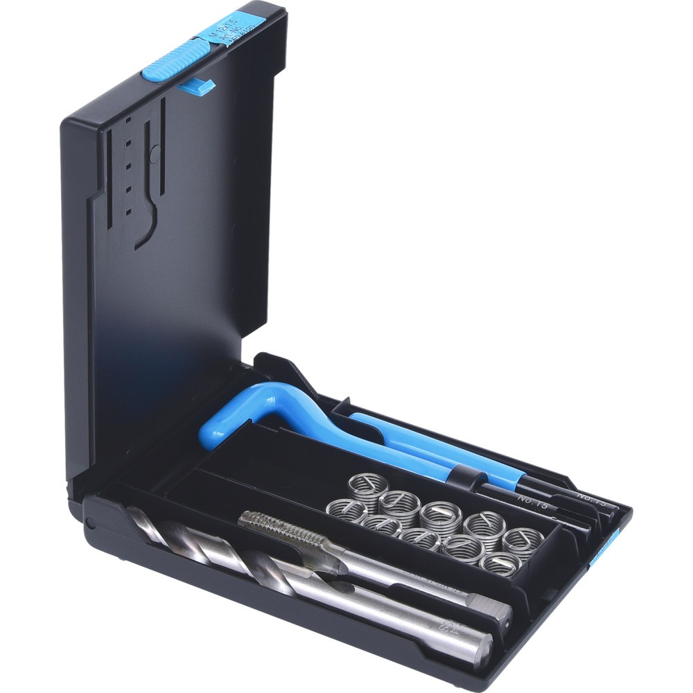 Produktabbildung Nr. 4: KS TOOLS Nirostahl Gewinde-Reparatur-Satz M12x1,5x16,5mm, 14-tlg