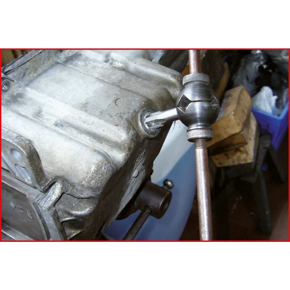 Produktabbildung Nr. 2: KS TOOLS Ölablassschrauben-Gewindereparatur-Satz, 12-tlg M22 x 1,5
