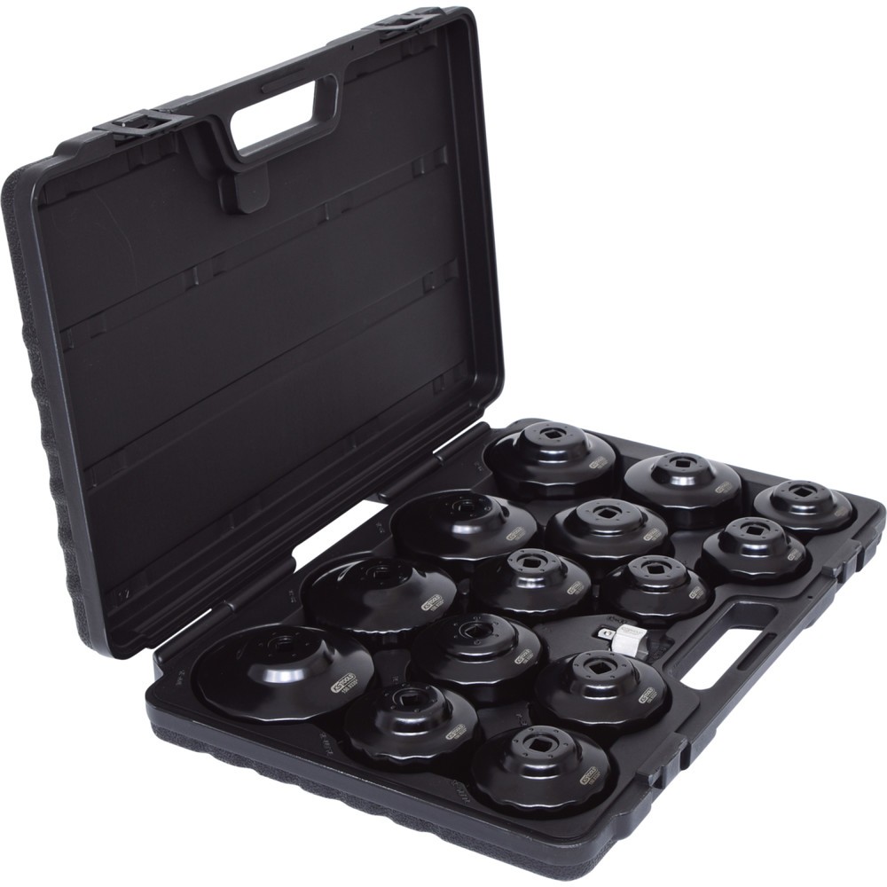 Produktabbildung Nr. 6: KS TOOLS 3/8" Ölfilterschlüssel-Satz, 15-tlg