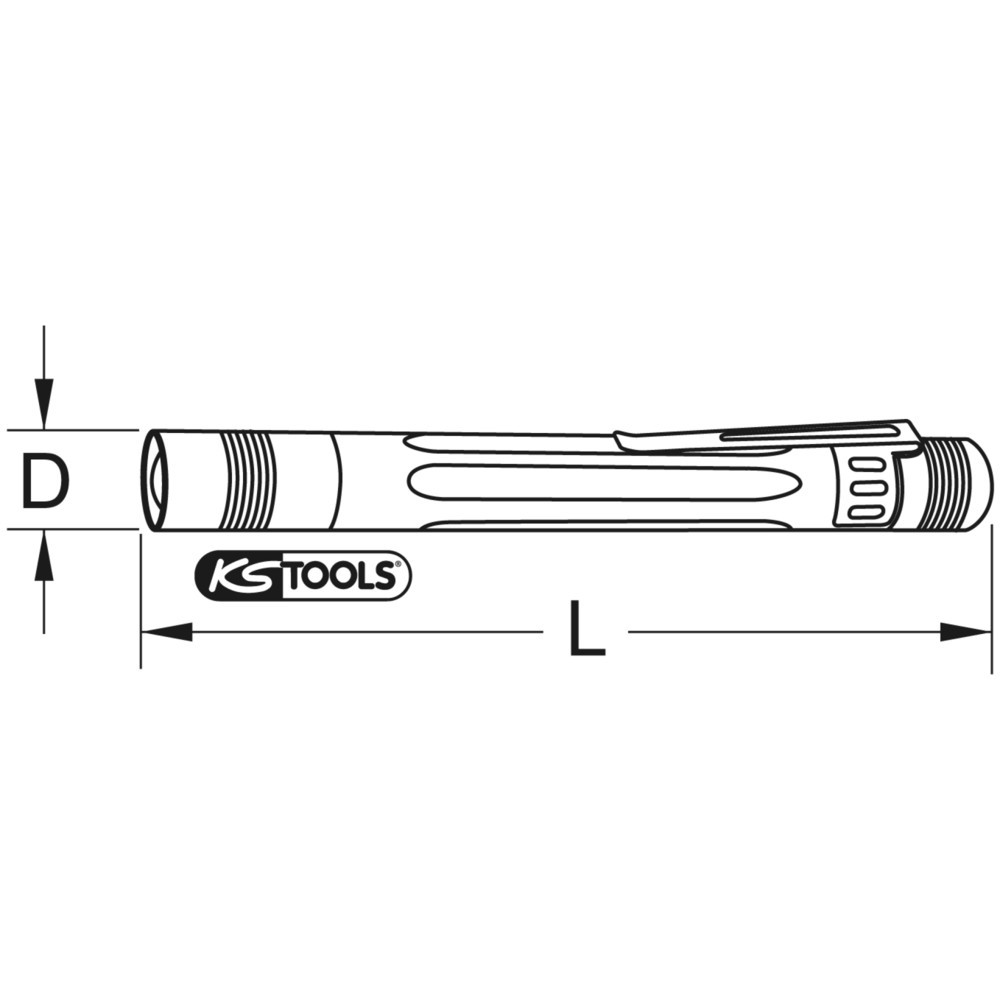 Produktabbildung Nr. 9: KS TOOLS perfectLight Taschenlampe 85 Lumen