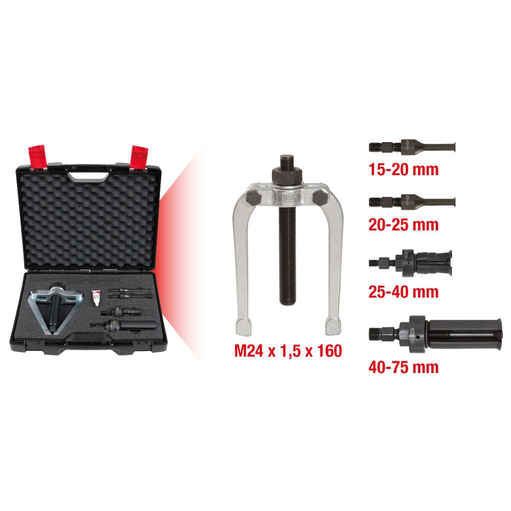 Produktabbildung Nr. 2: KS TOOLS Präzisions-Innen-Auszieher-Satz Ø 15-75mm, 5-tlg