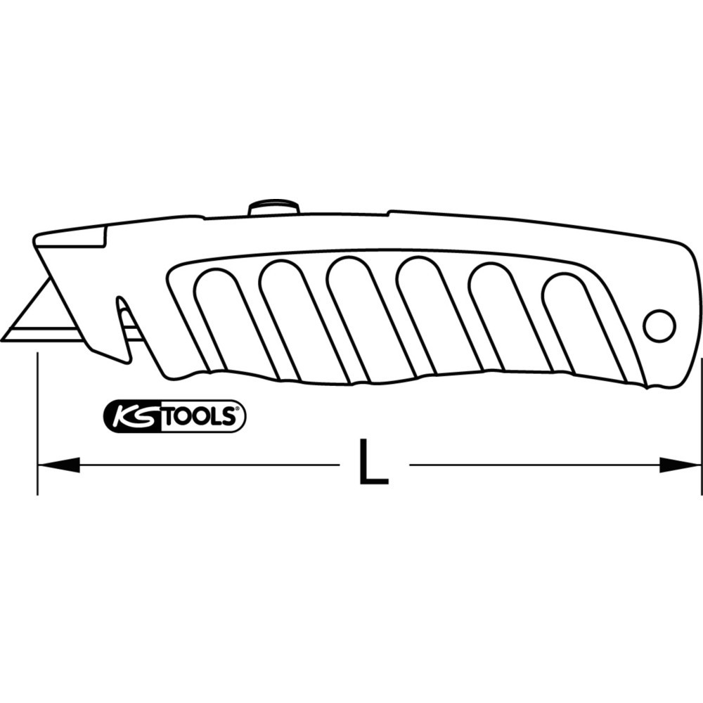 Produktabbildung Nr. 5: KS TOOLS Profi-Universal-Messer, 145mm