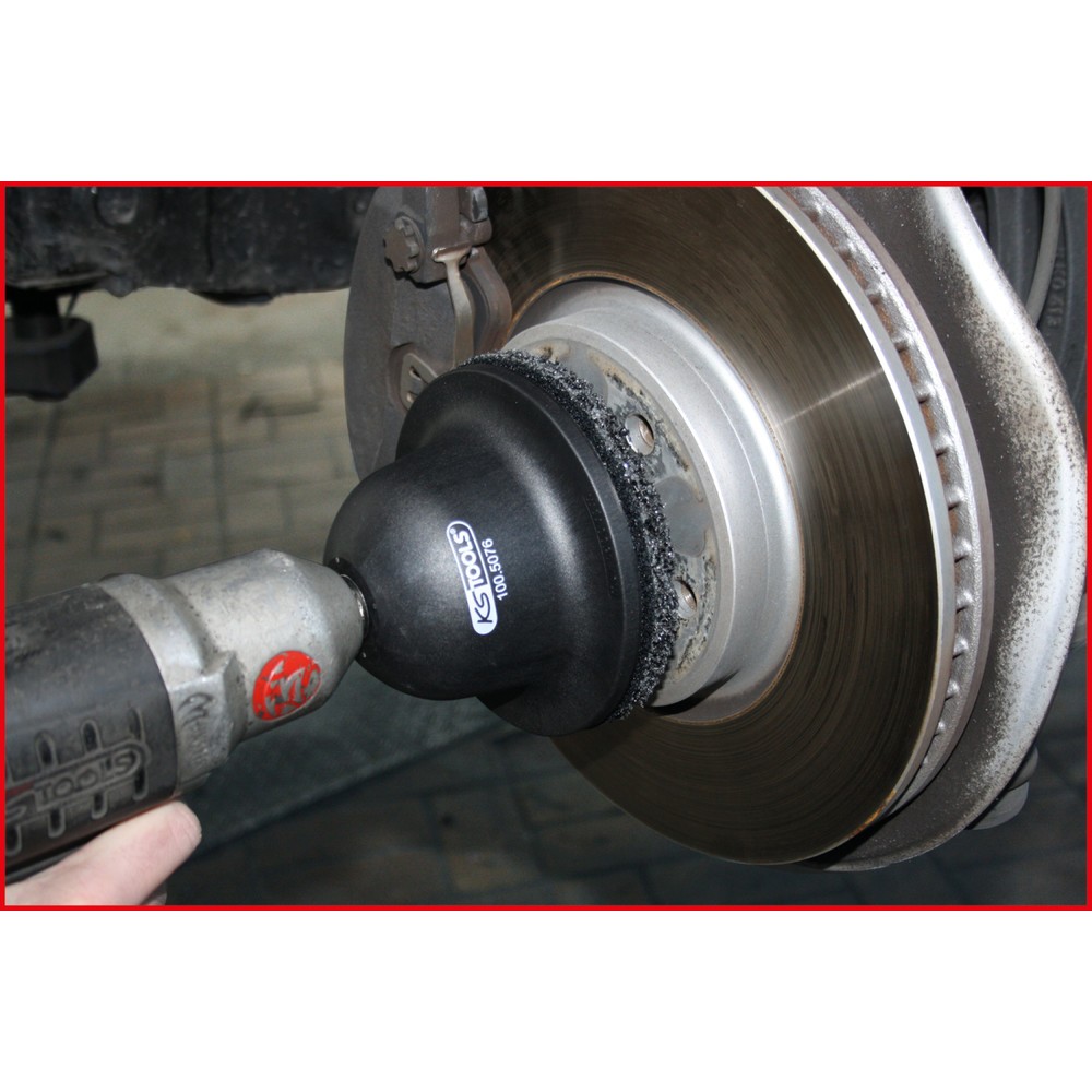Produktabbildung Nr. 2: KS TOOLS Radnabenschleifer-Satz Ø 150 mm, Innen-Ø 90 mm, 2-tlg