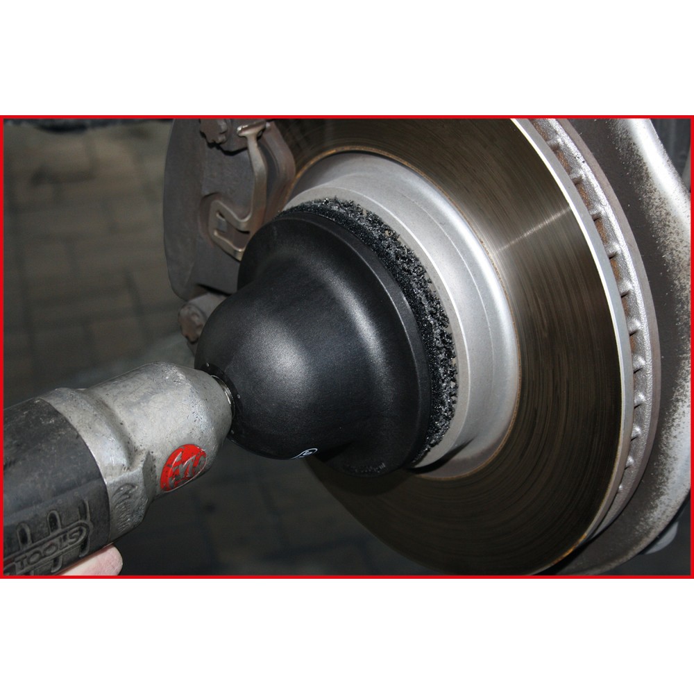 Produktabbildung Nr. 3: KS TOOLS Radnabenschleifer-Satz Ø 150 mm, Innen-Ø 90 mm, 2-tlg