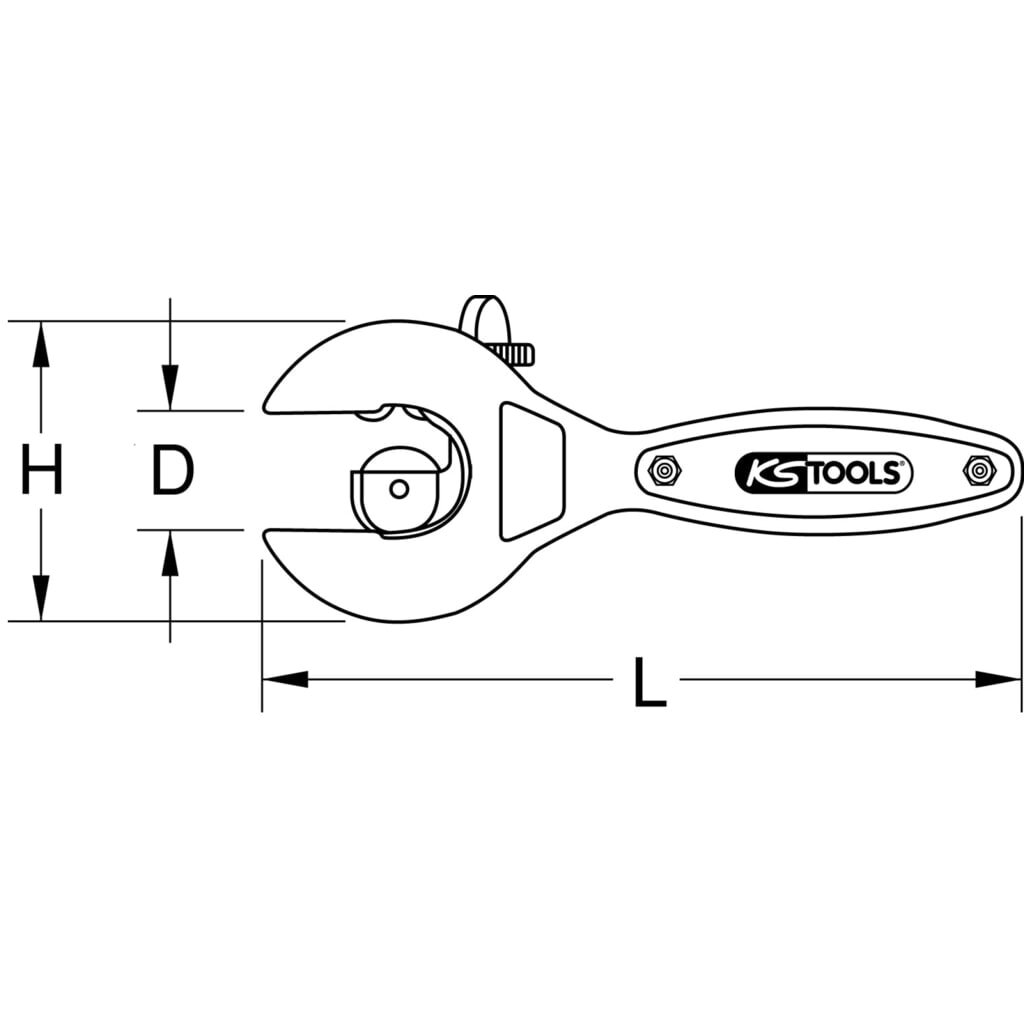 KS TOOLS Ratschen-Rohrabschneider, 3-13mm Produktabbildung: KS TOOLS Ratschen-Rohrabschneider, 3-13mm