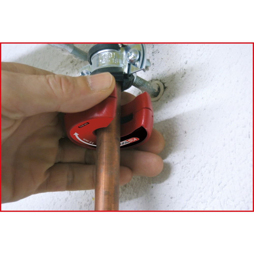 Produktabbildung Nr. 2: KS TOOLS Ratschen-Rohrabschneider für Kupferrohre, 15mm
