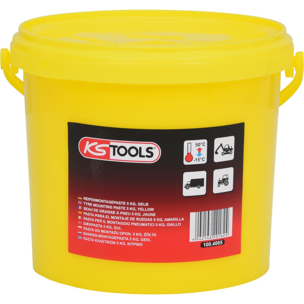 Produktabbildung Nr. 4: KS TOOLS Reifenmontagepaste 5 kg, gelb