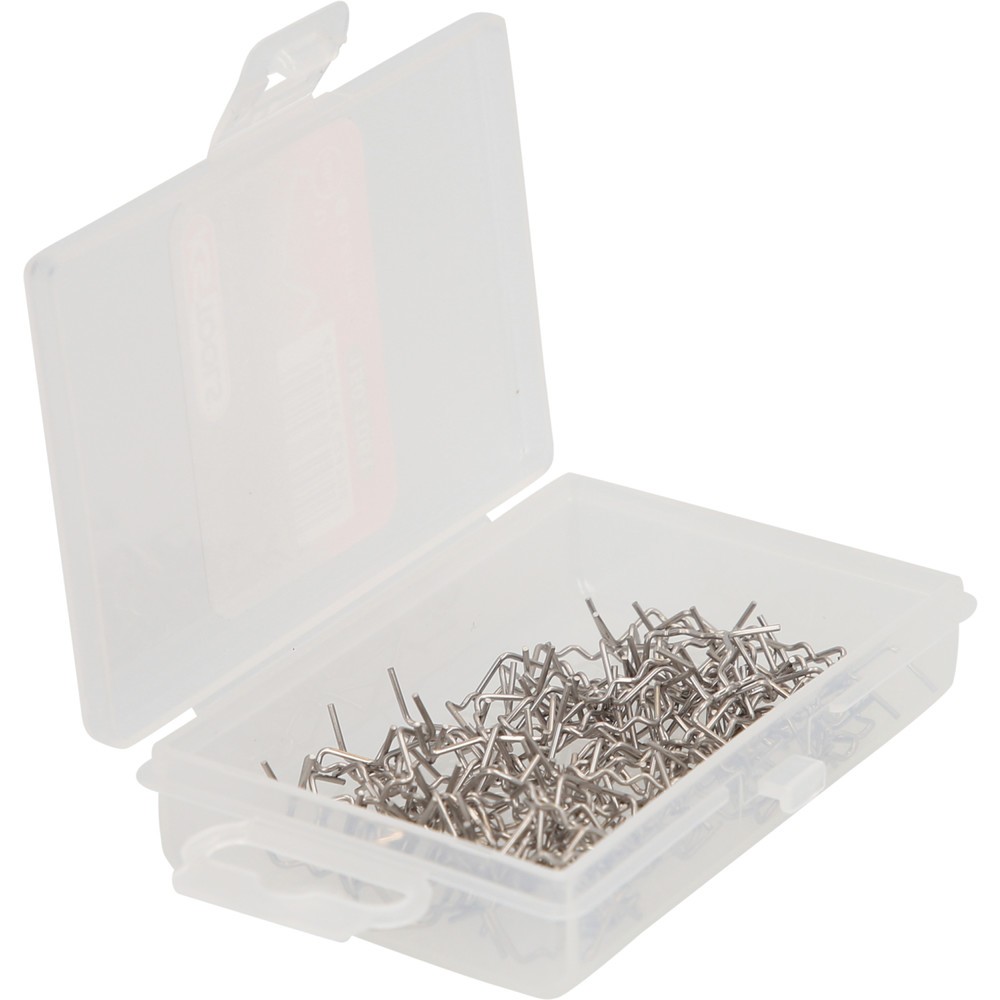 Produktabbildung Nr. 4: KS TOOLS Reparaturklammer abgewinkelte U-Form Ø 0,8 mm, 100 Stück
