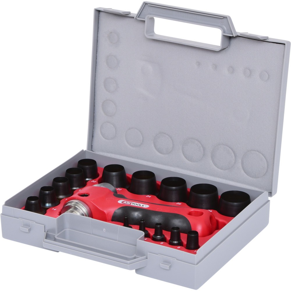 Produktabbildung: KS TOOLS Ring-Stanzeisen-Satz, 16-tlg