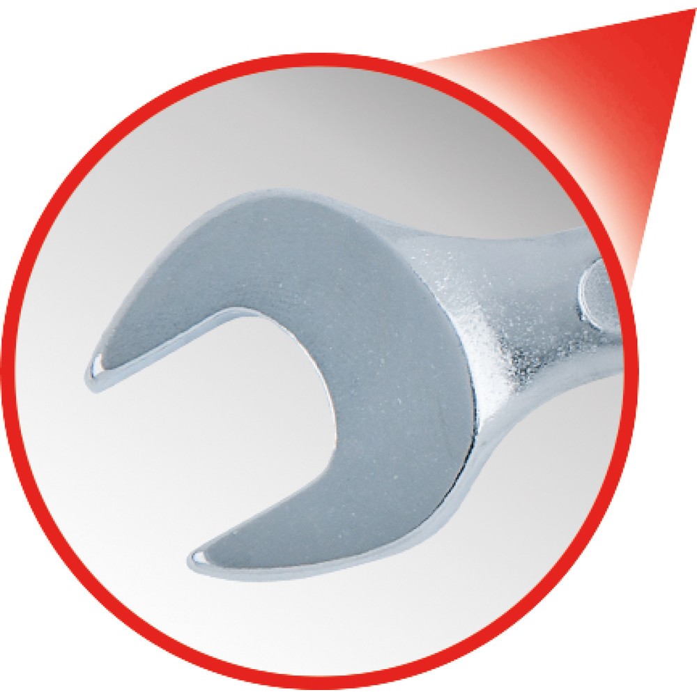 Produktabbildung Nr. 2: KS TOOLS Ringmaulschlüssel-Satz, abgewinkelt, 12-tlg 8-19mm
