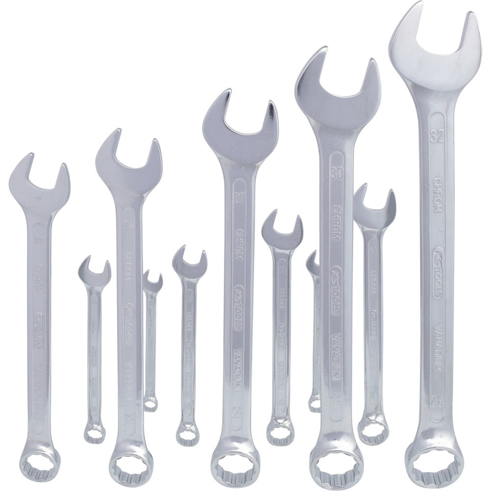 Produktabbildung Nr. 4: KS TOOLS Ringmaulschlüssel-Satz, abgewinkelt, 12-tlg 10-32mm