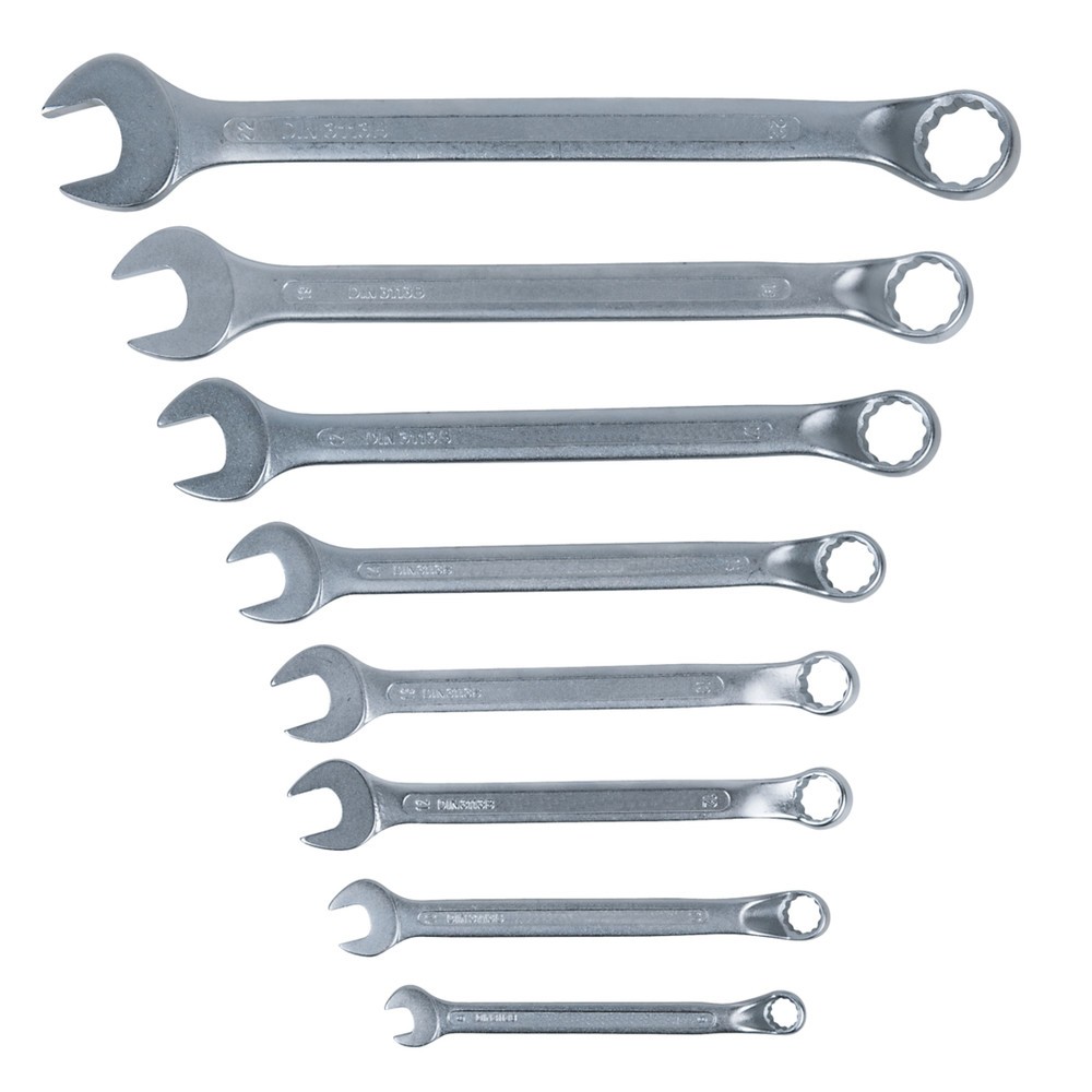 Produktabbildung Nr. 3: KS TOOLS Ringmaulschlüssel-Satz, 8-tlg gekröpft, 8-22mm