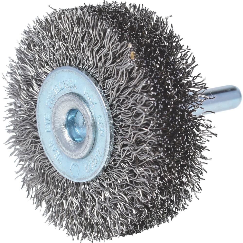 Produktabbildung: KS TOOLS Rostfreie Stahldrahtbürstenscheibe 0,3mm, Ø 50mm