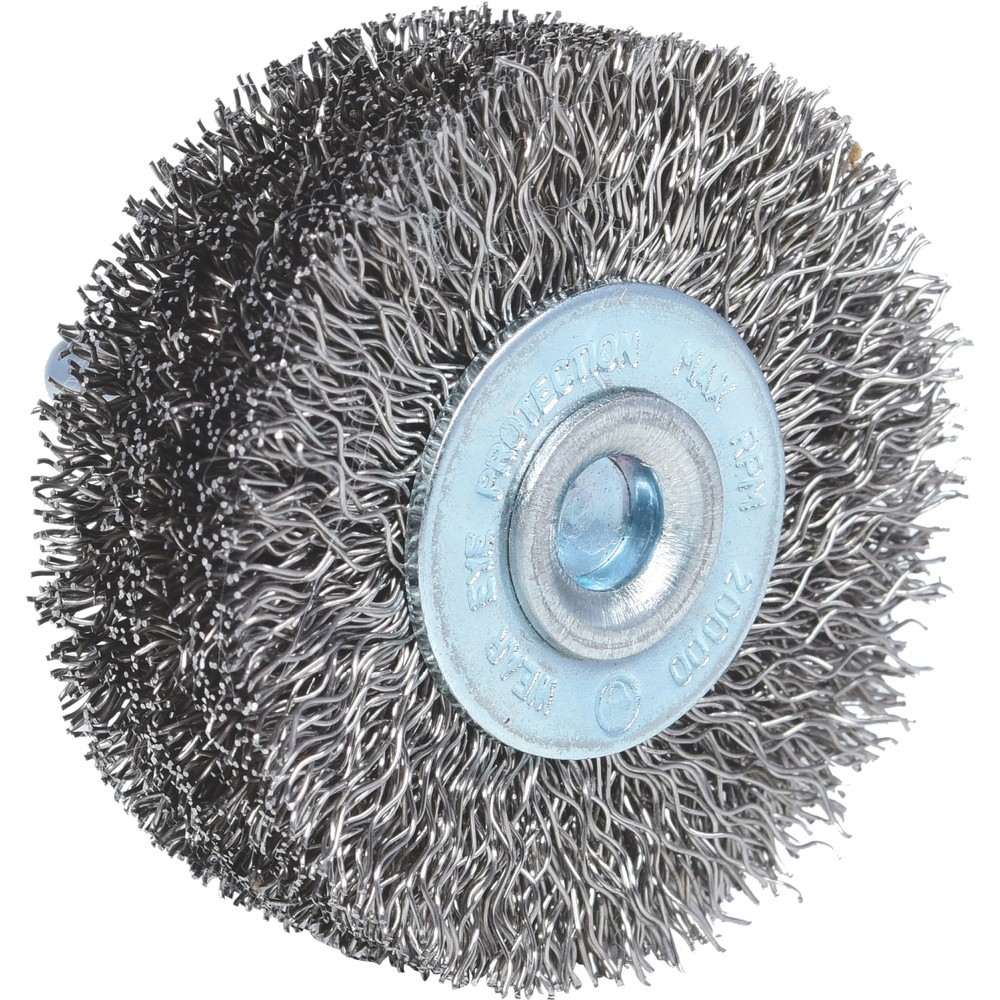 Produktabbildung Nr. 4: KS TOOLS Rostfreie Stahldrahtbürstenscheibe 0,3mm, Ø 50mm