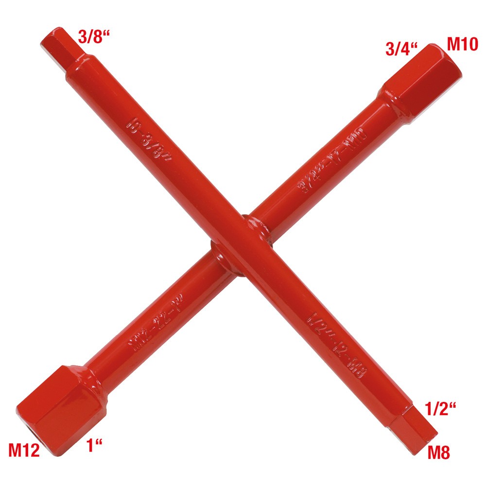 Produktabbildung Nr. 2: KS TOOLS Sanitär-Kreuzschlüssel, 7 Funktionen
