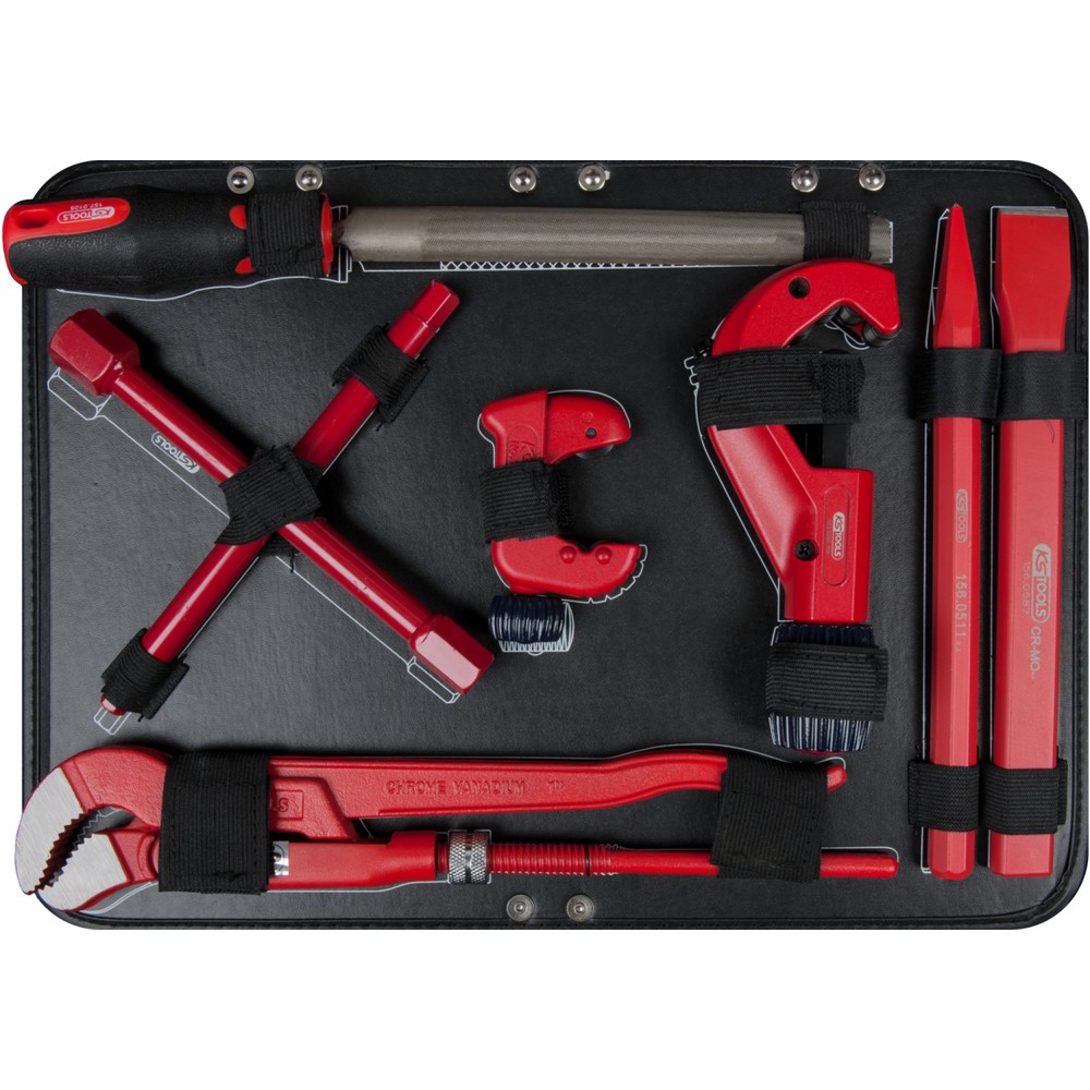Produktabbildung Nr. 2: KS TOOLS 1/4"+1/2" Sanitär-Werkzeugkoffer, 95-tlg
