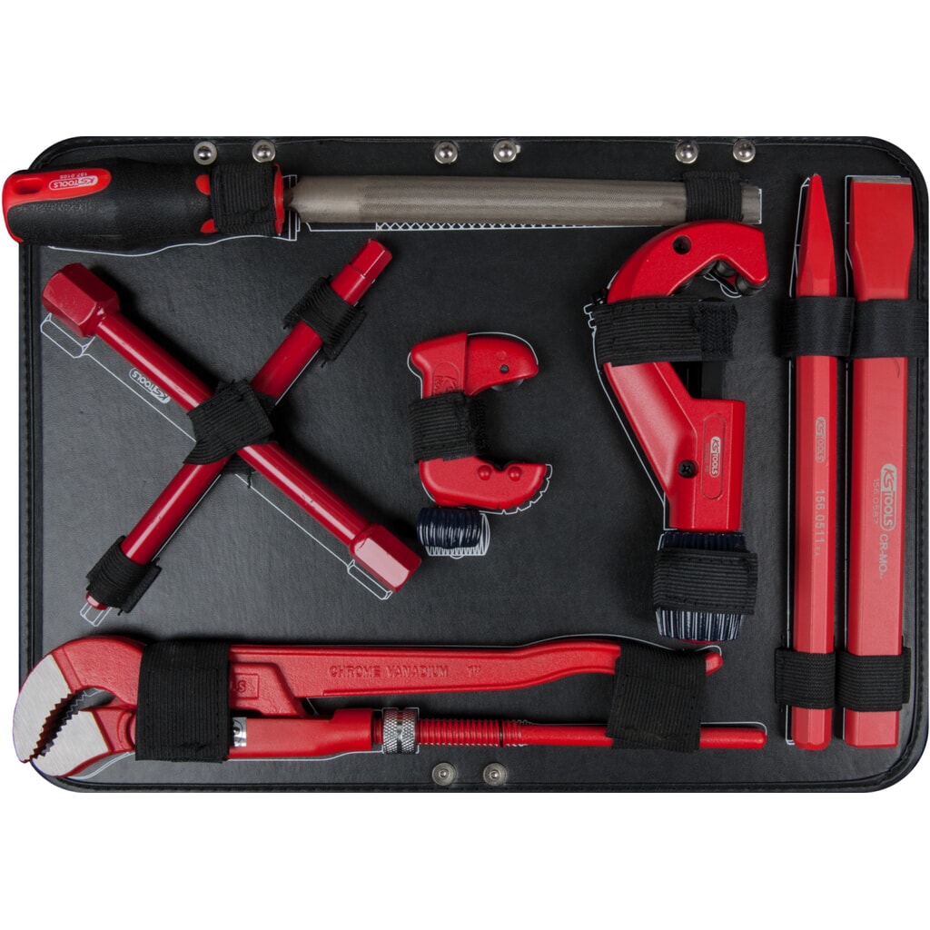 Produktabbildung Nr. 2: KS TOOLS 1/4"+1/2" Sanitär-Werkzeugkoffer, 95-tlg