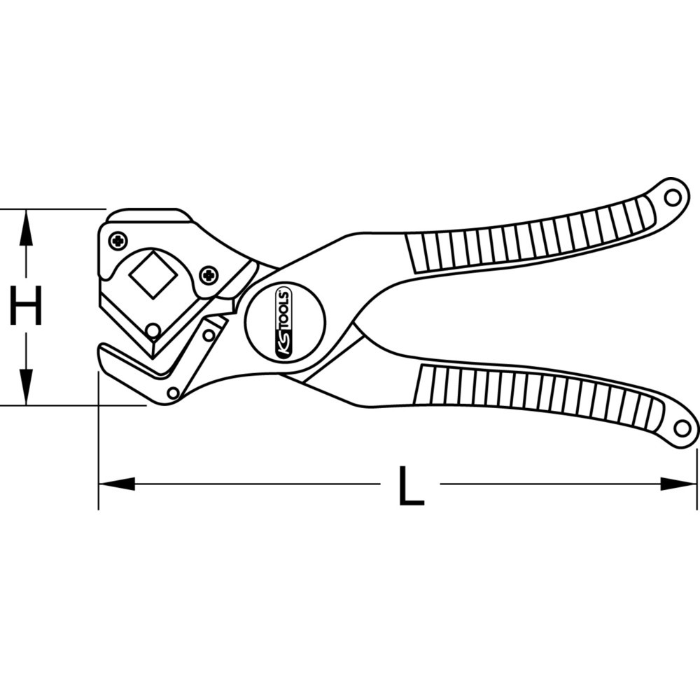 Produktabbildung Nr. 8: KS TOOLS Schlauchabschneider Ø 6-25mm
